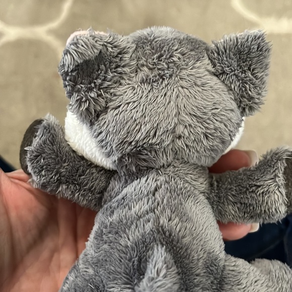 Russ Berrie Smokie Grey gray cat 5” plush plushie big blue eyes stuffed animal - Picture 10 of 15